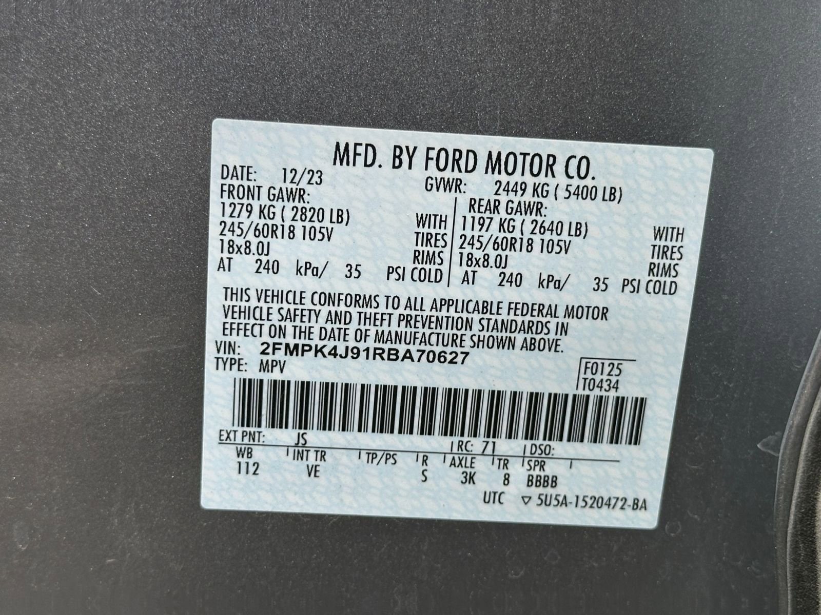 Thumbnail: 2024 Ford Edge - 29