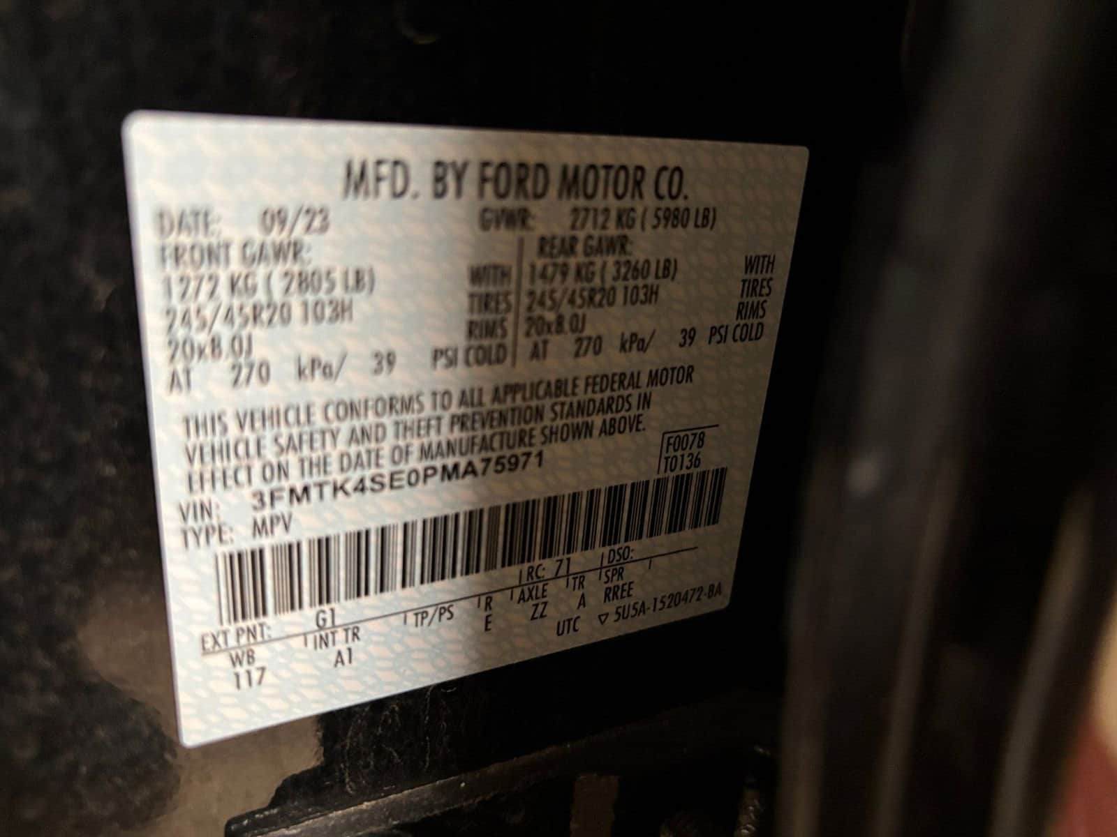 Thumbnail: 2023 Ford Mustang Mach-E - 34