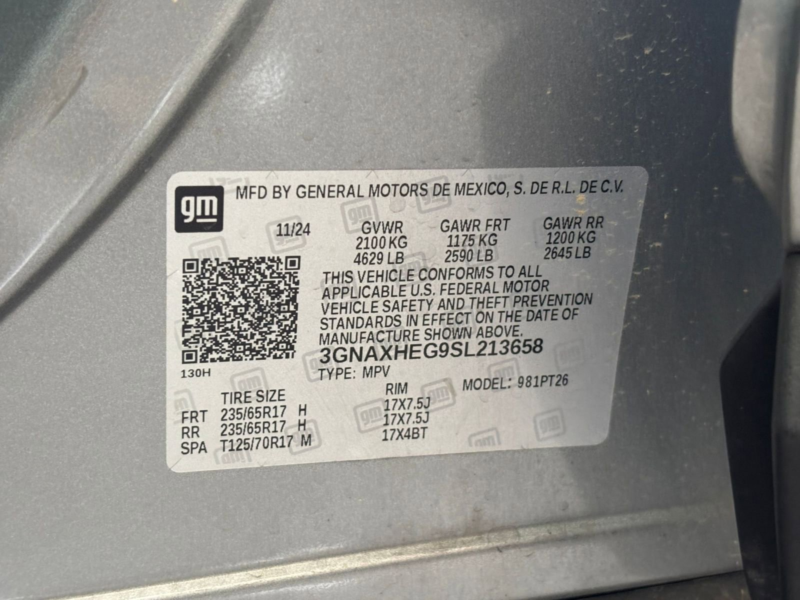 Thumbnail: 2025 Chevrolet Equinox - 30