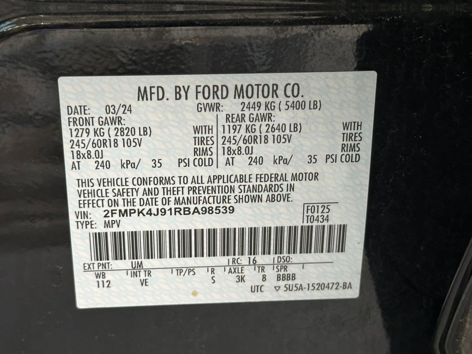 Thumbnail: 2024 Ford Edge - 29