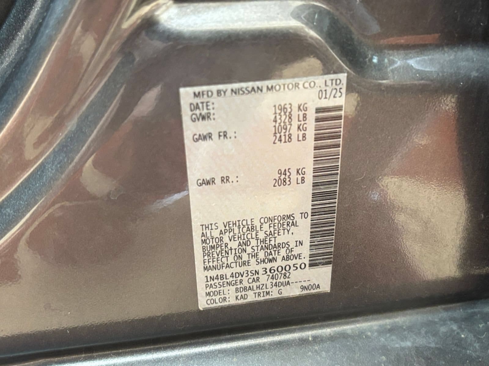 Thumbnail: 2025 Nissan Altima - 28