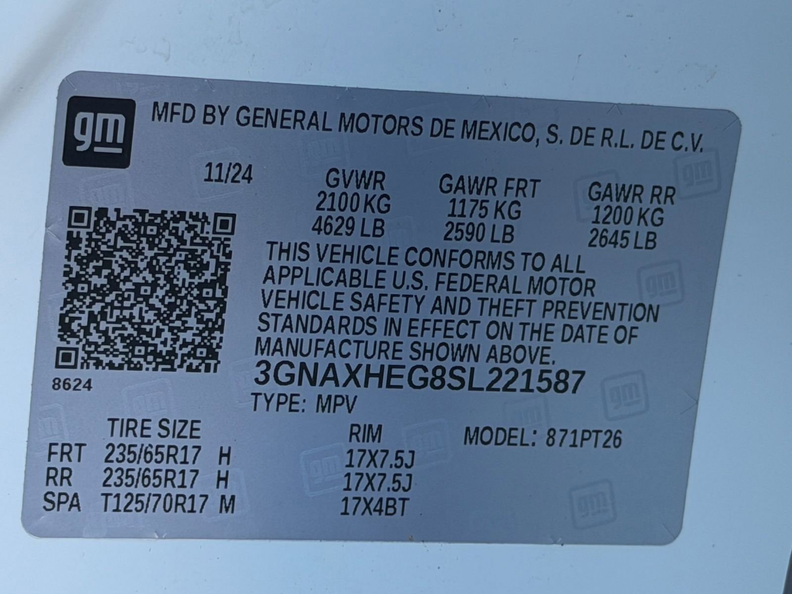 Thumbnail: 2025 Chevrolet Equinox - 29