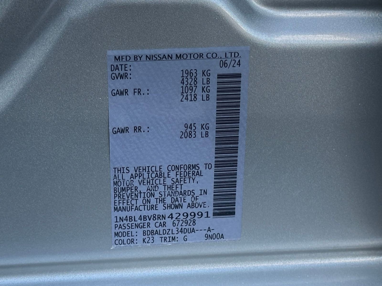 Thumbnail: 2024 Nissan Altima - 27