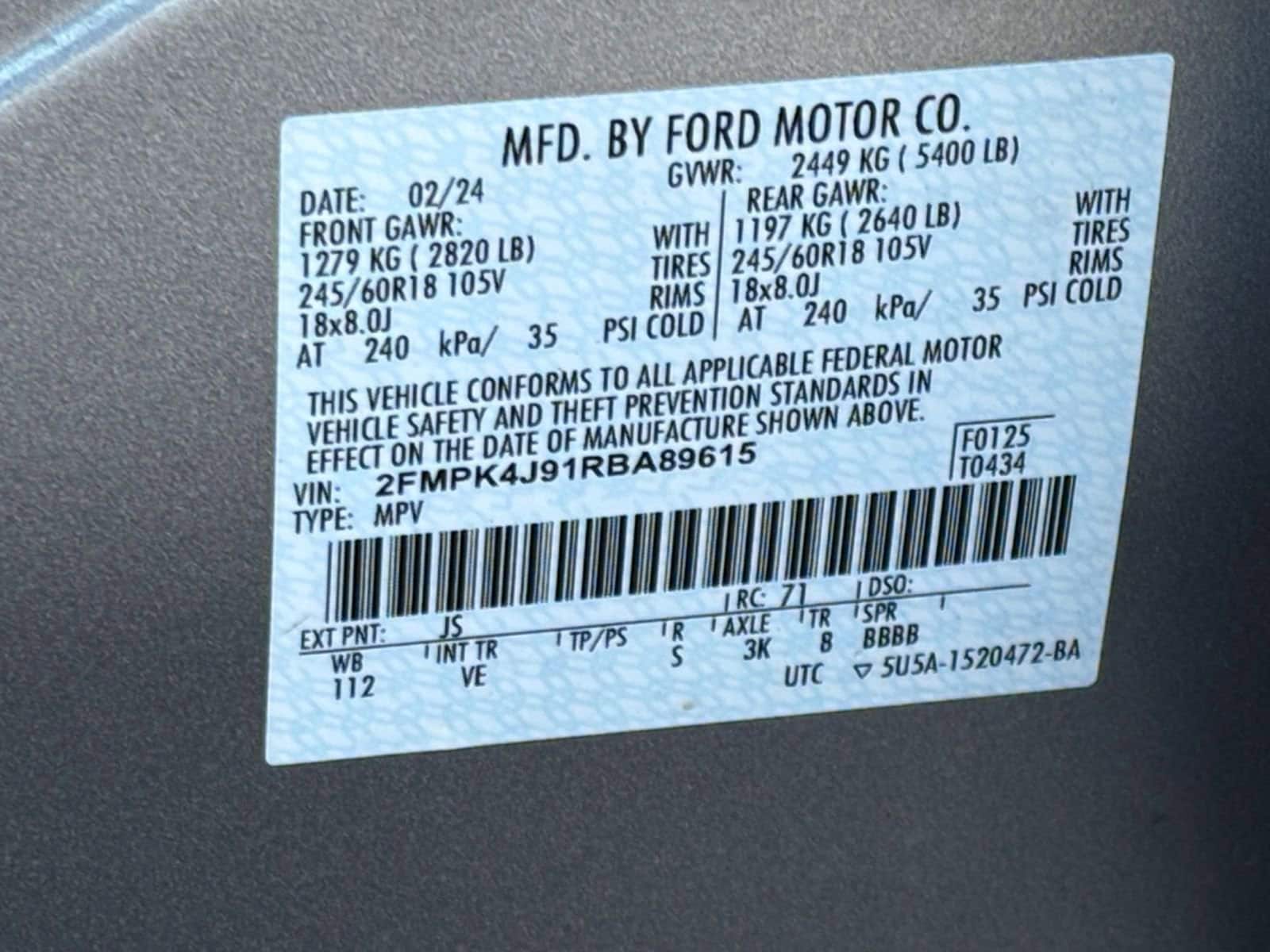 Thumbnail: 2024 Ford Edge - 29