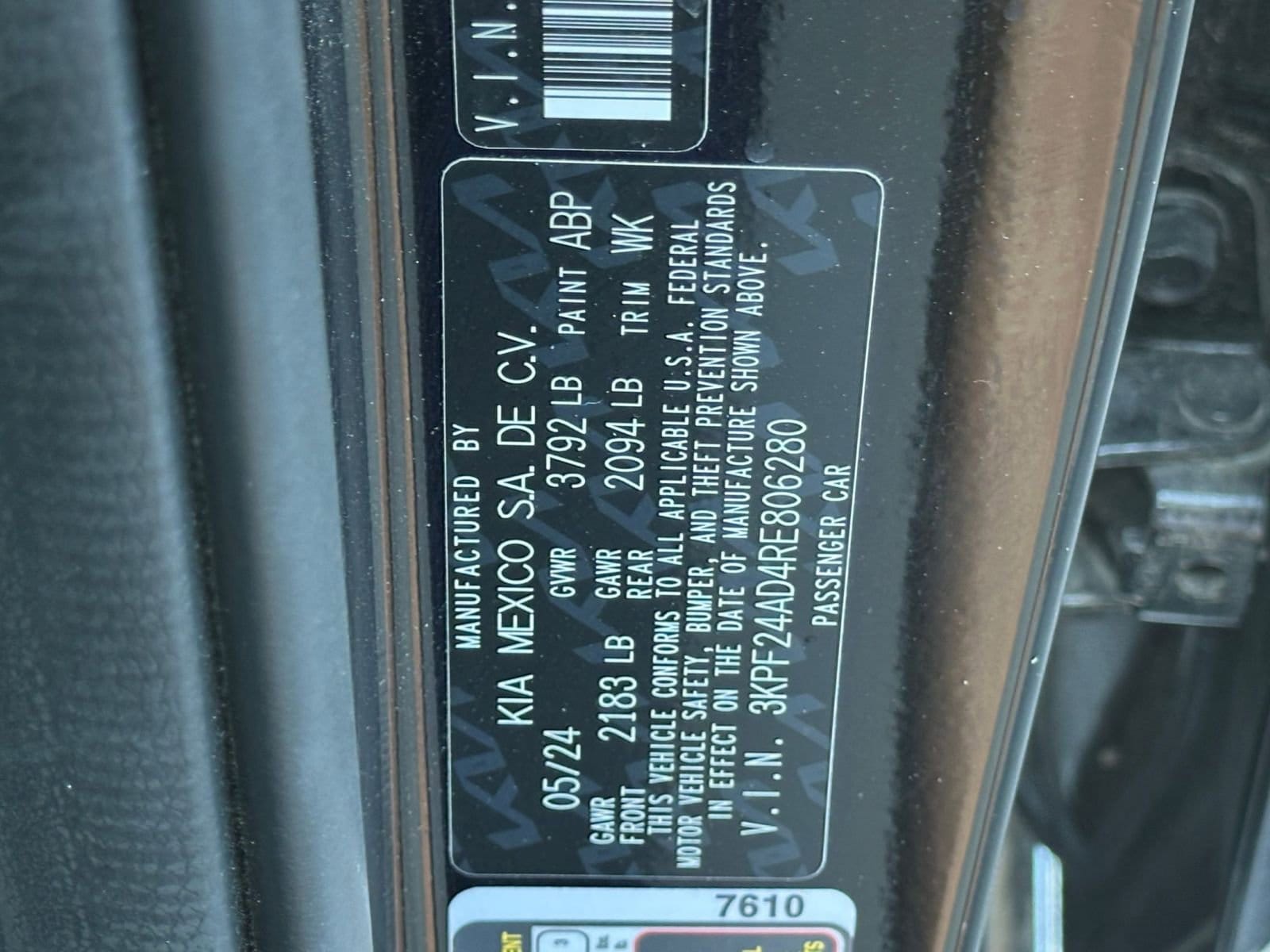 Thumbnail: 2024 Kia Forte - 27
