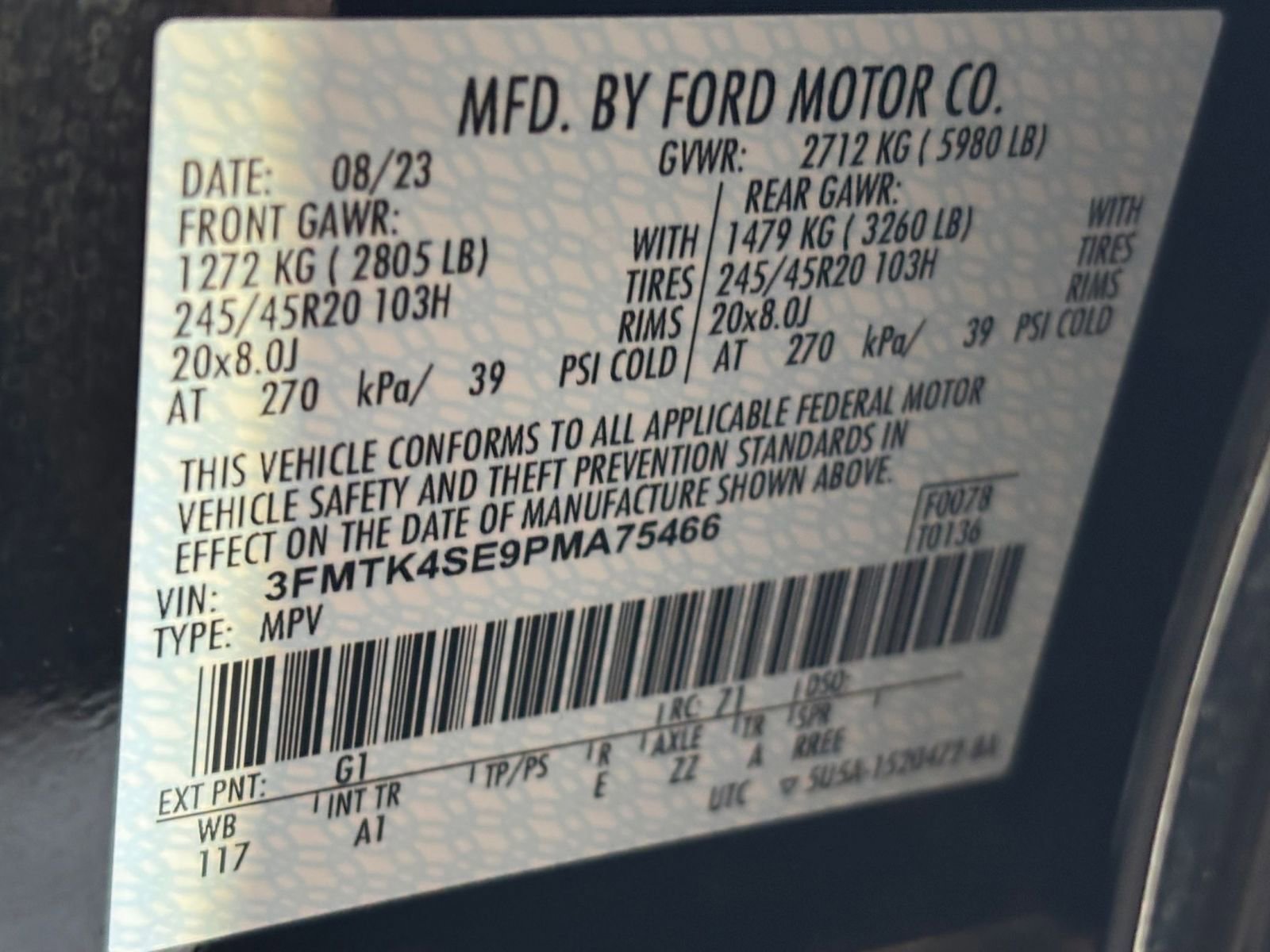 Thumbnail: 2023 Ford Mustang Mach-E - 34