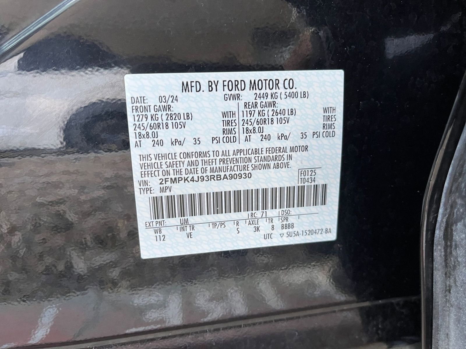 2024 Ford Edge SEL 29
