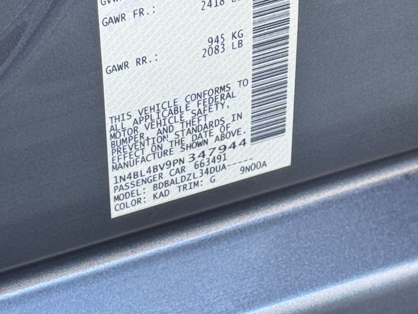 Thumbnail: 2023 Nissan Altima - 28