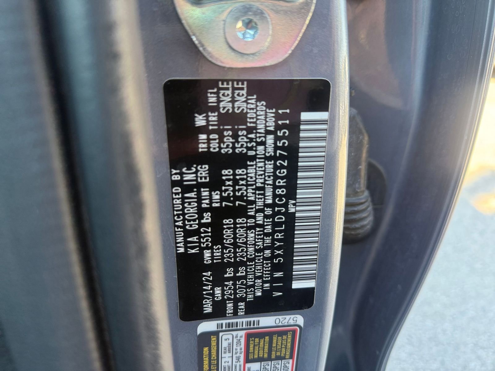 Thumbnail: 2024 Kia Sorento - 28