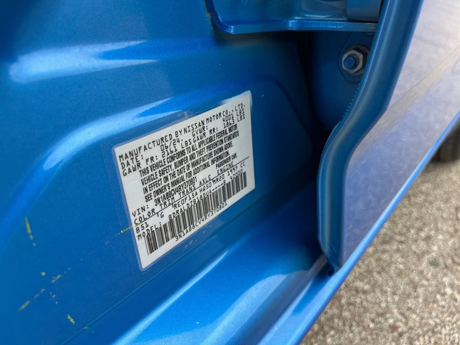 2024 Nissan Sentra SV 27