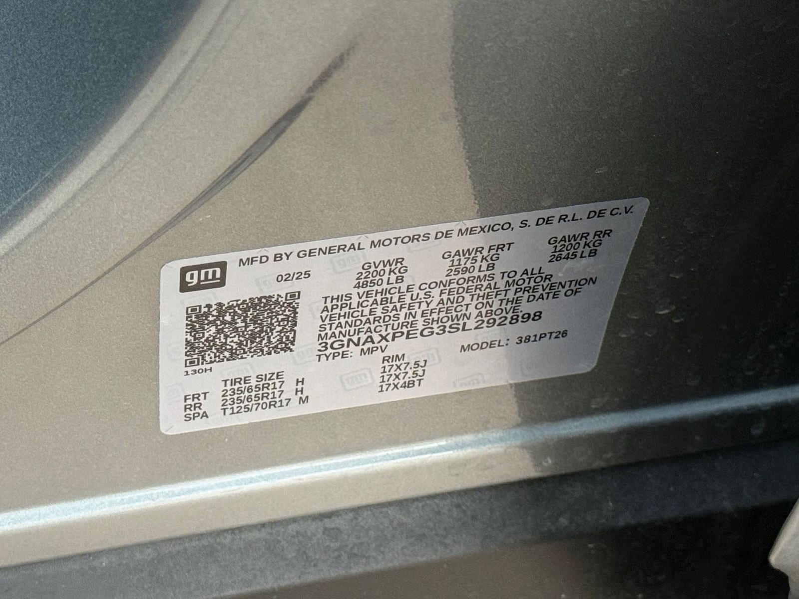 Thumbnail: 2025 Chevrolet Equinox - 29