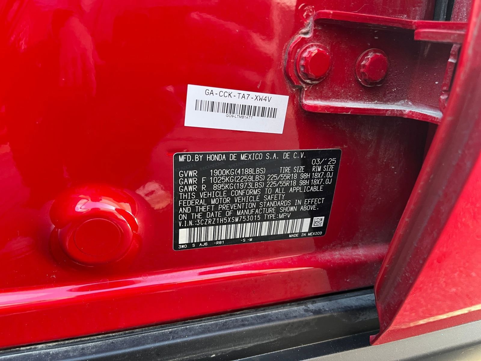 Thumbnail: 2025 Honda HR-V - 27