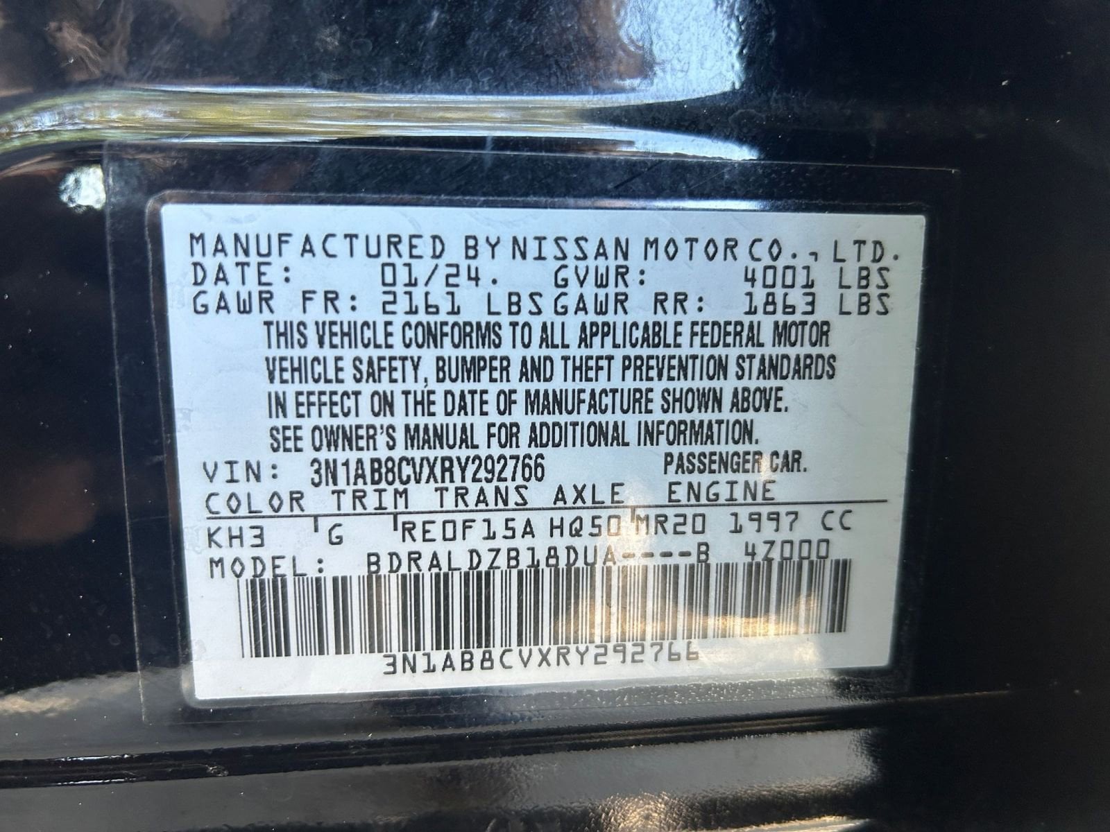 2024 Nissan Sentra SV 25