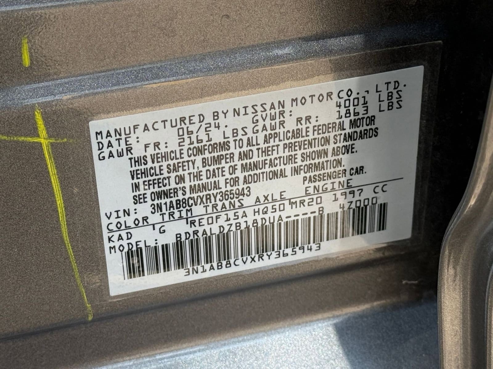 2024 Nissan Sentra SV 29