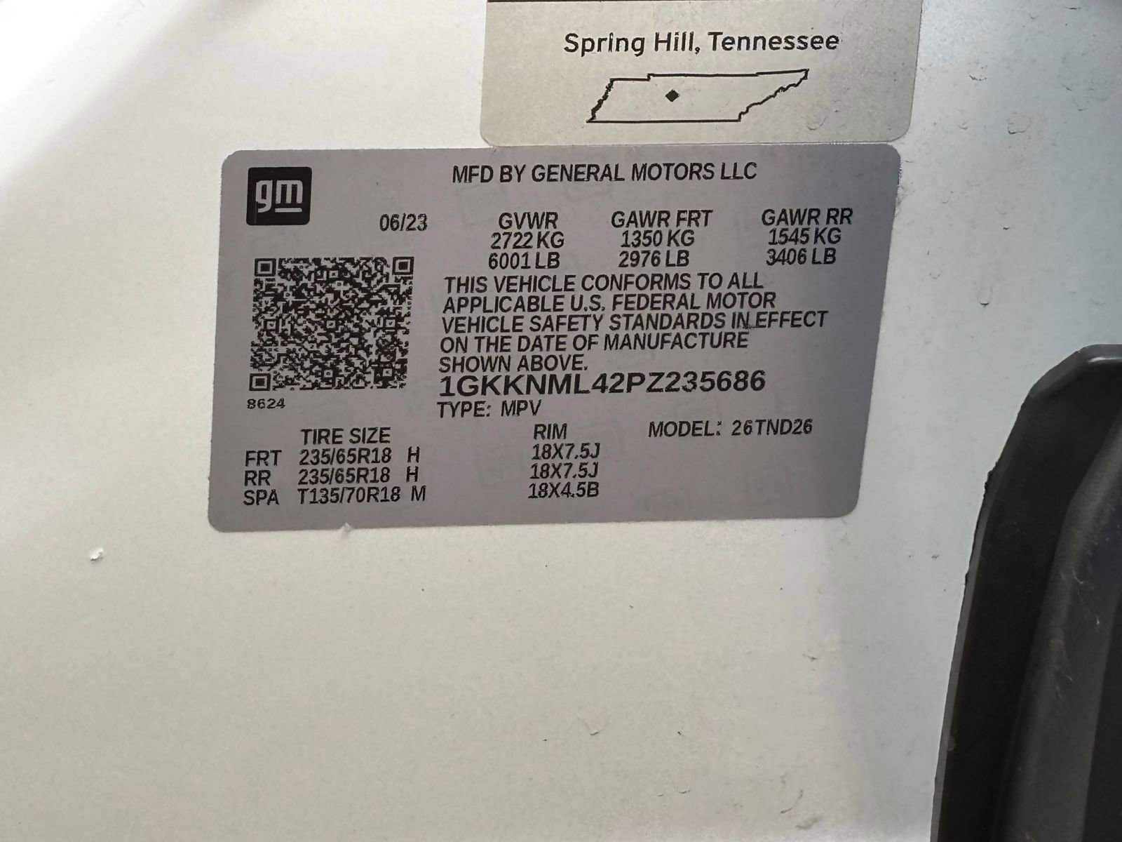 Thumbnail: 2023 GMC Acadia - 10