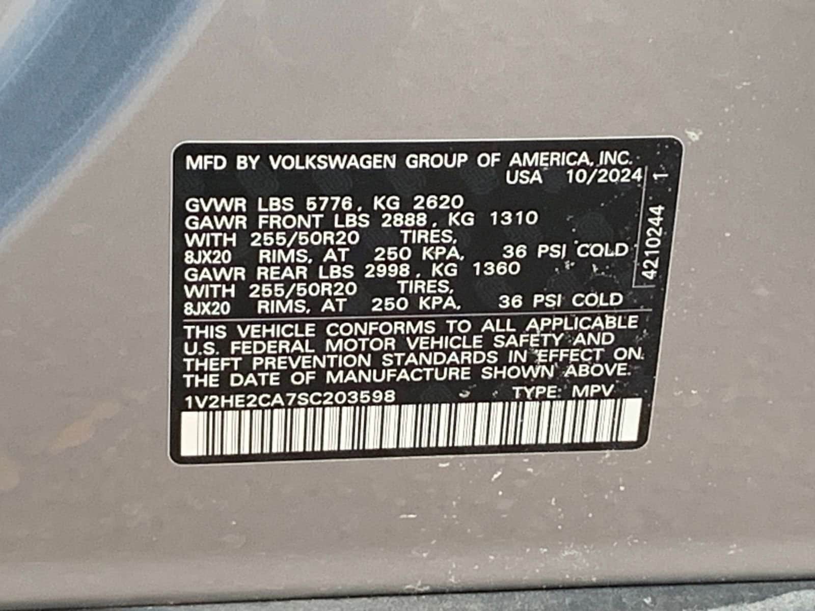 Thumbnail: 2025 Volkswagen Atlas - 10