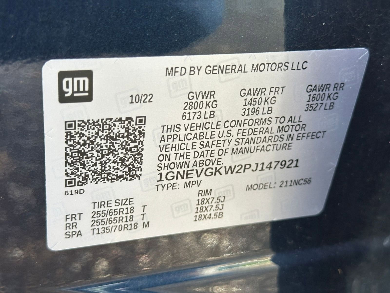 2023 Chevrolet Traverse LT 22