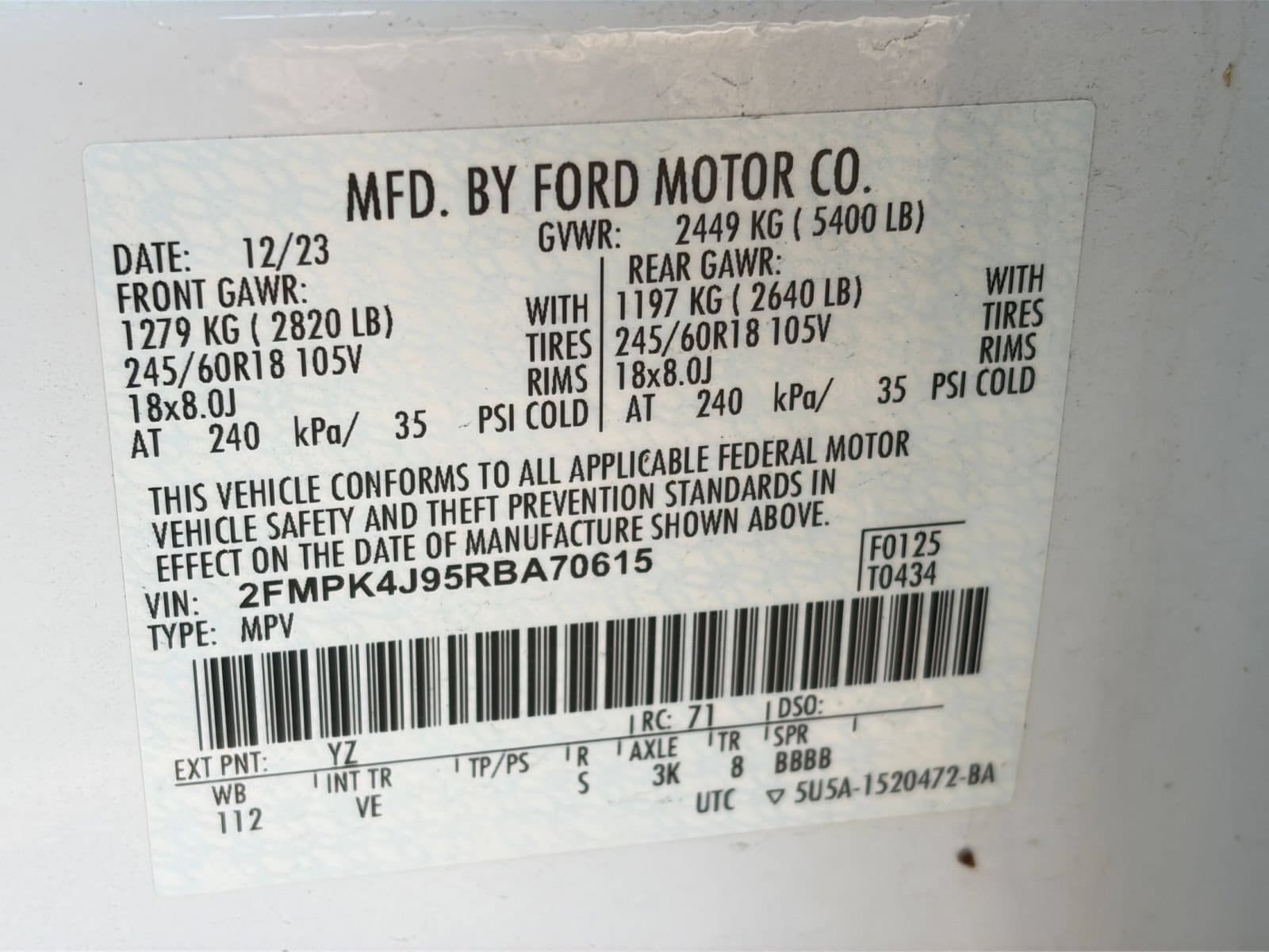 Thumbnail: 2024 Ford Edge - 30