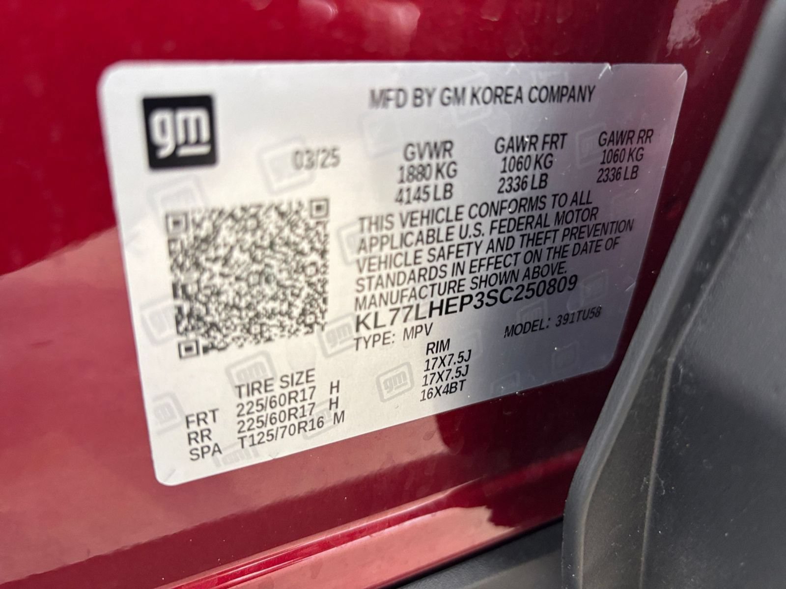 Thumbnail: 2025 Chevrolet Trax - 24