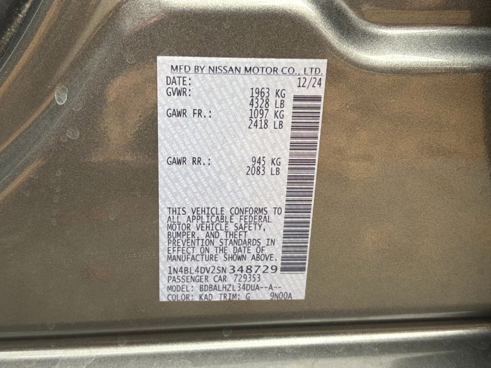 Thumbnail: 2025 Nissan Altima - 22