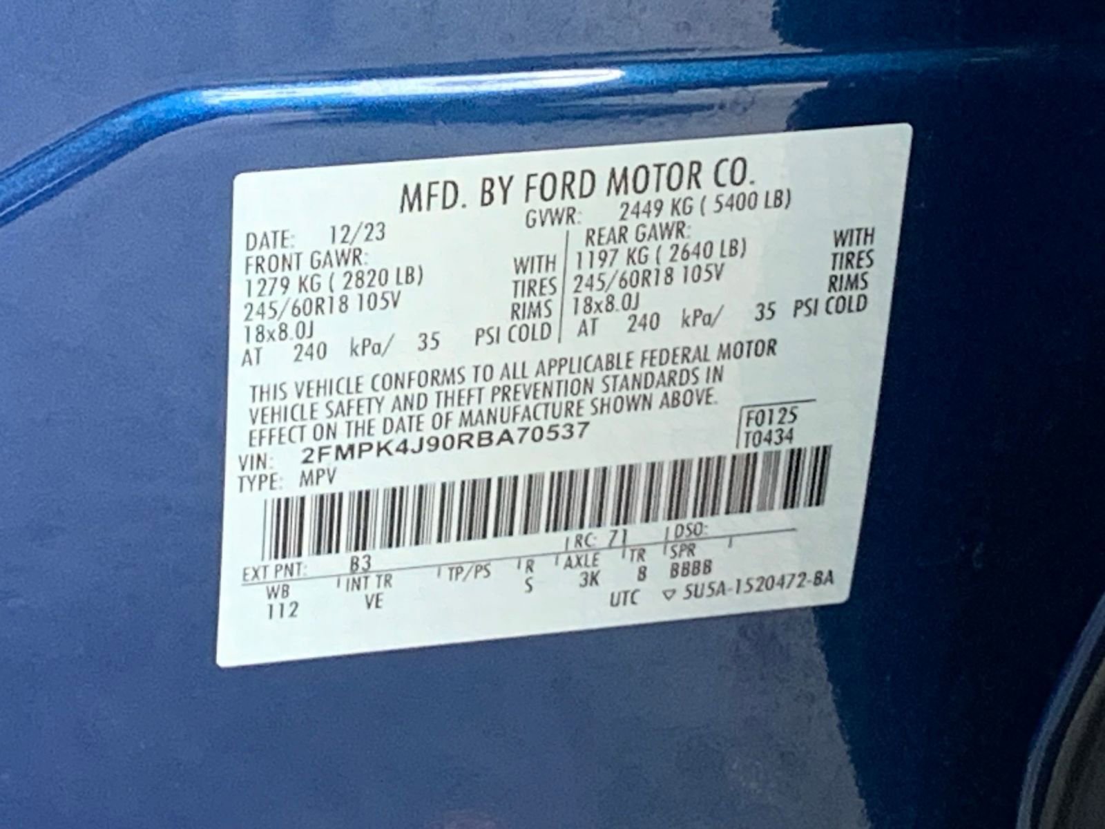 Thumbnail: 2024 Ford Edge - 9