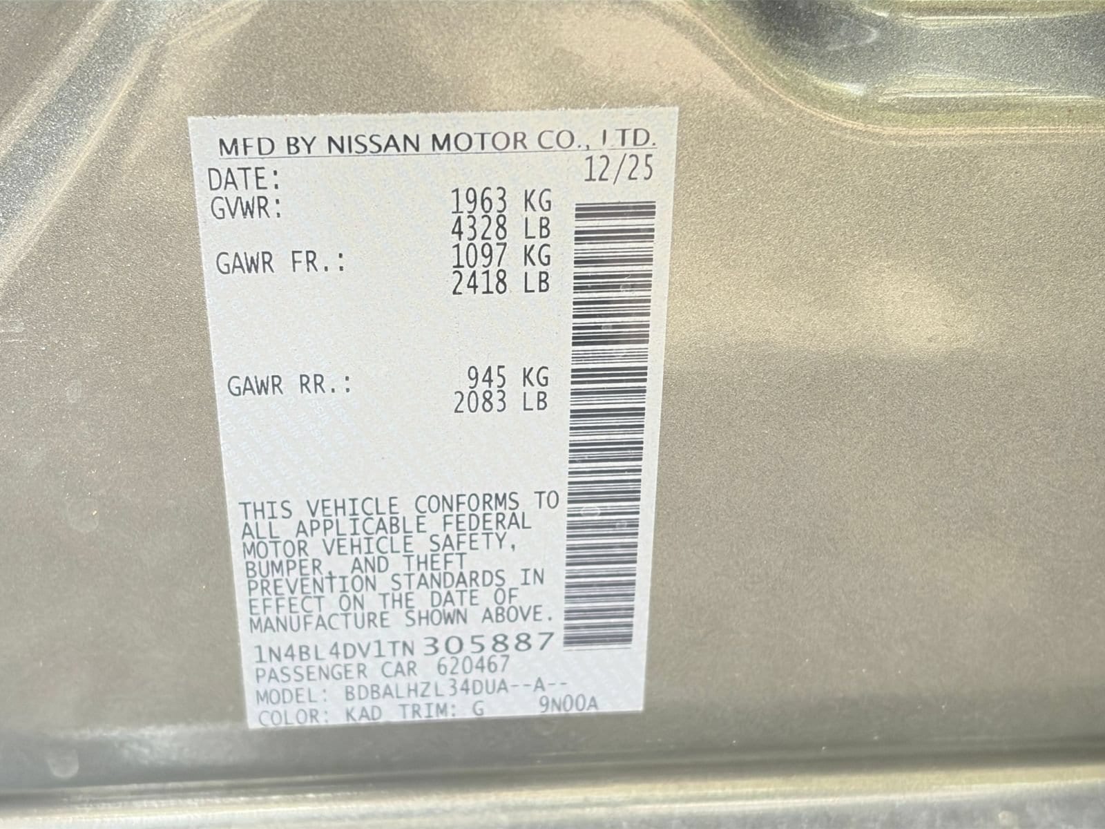 Thumbnail: 2026 Nissan Altima - 28