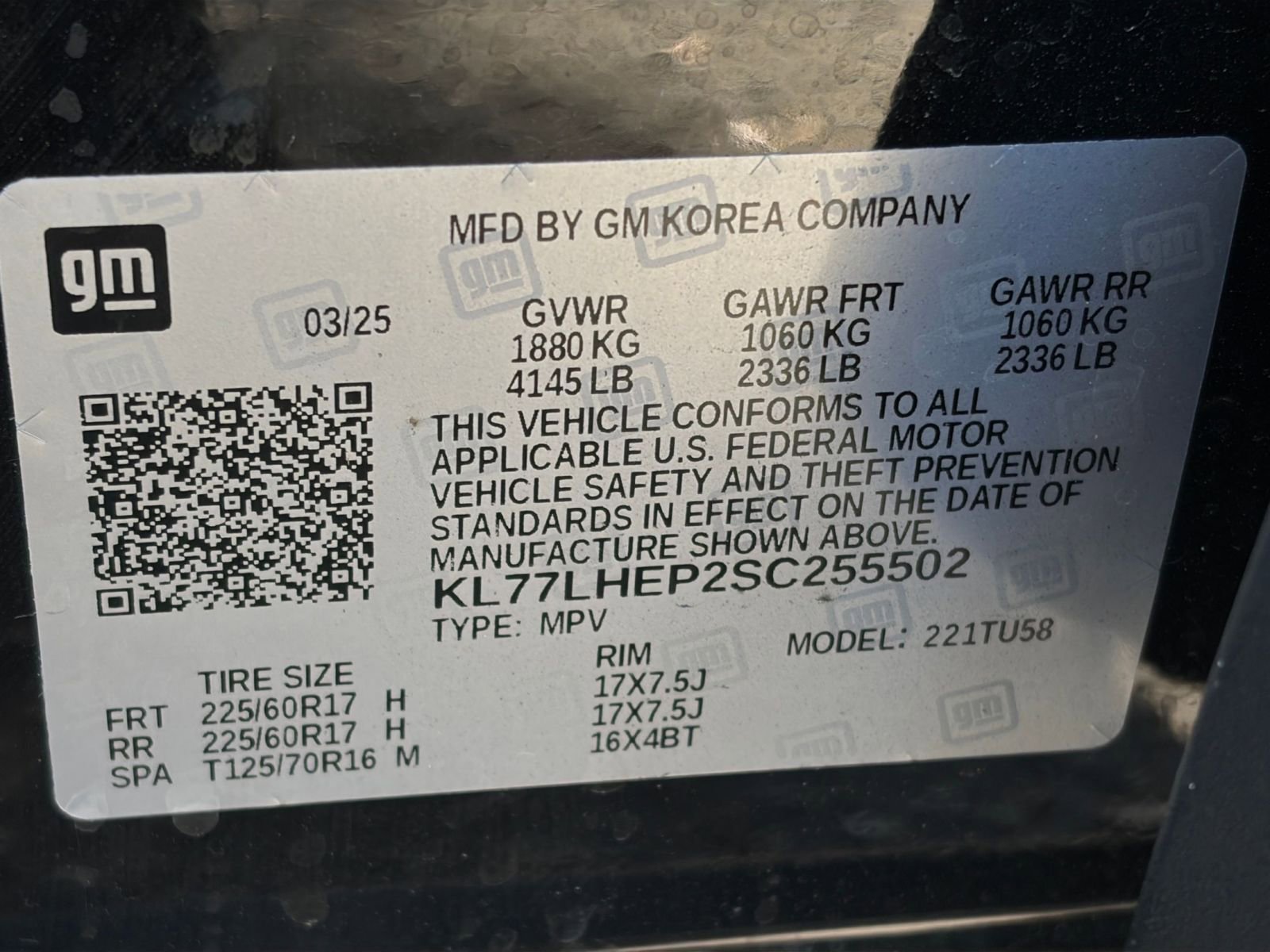 Thumbnail: 2025 Chevrolet Trax - 22