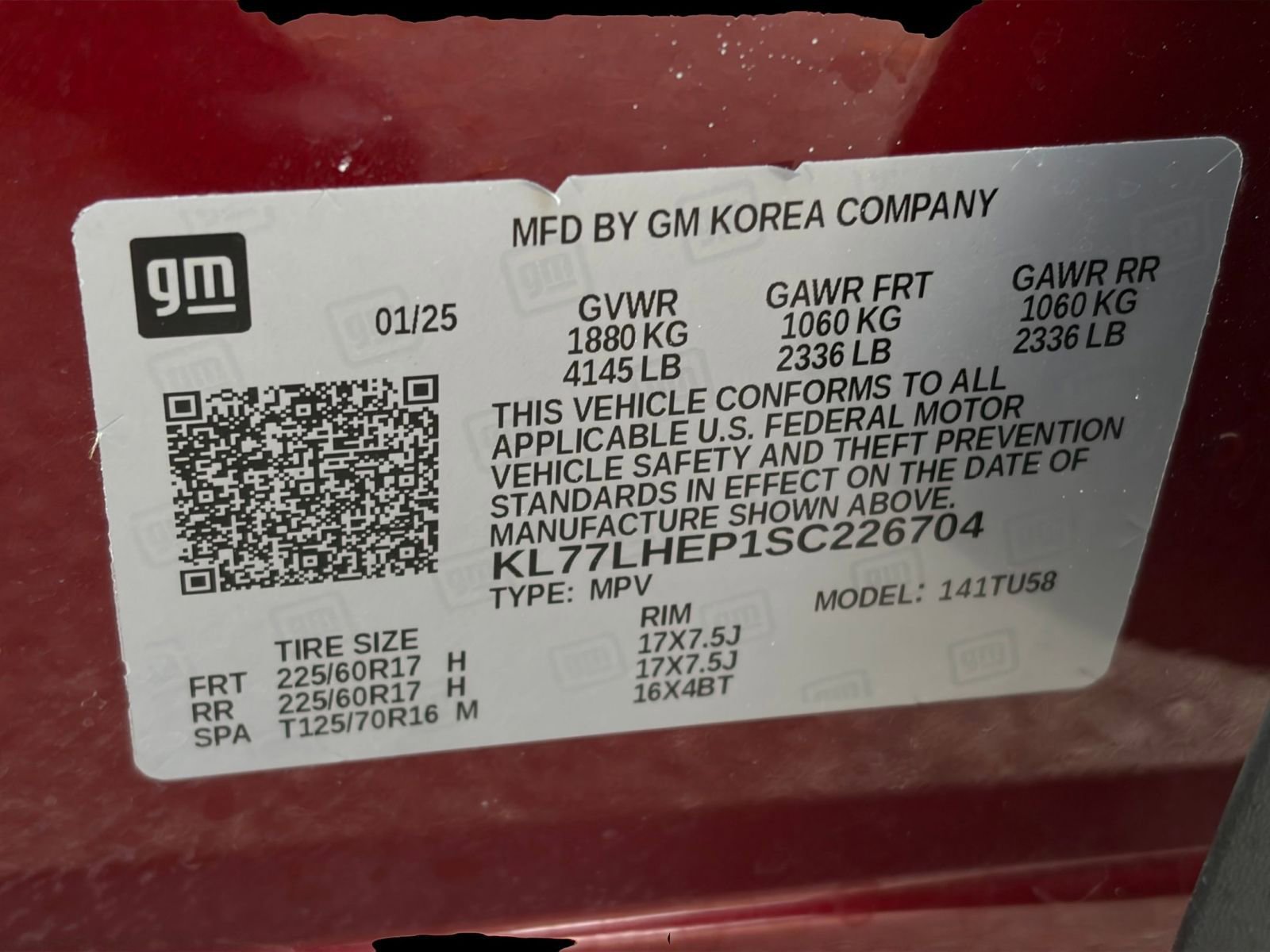 Thumbnail: 2025 Chevrolet Trax - 22