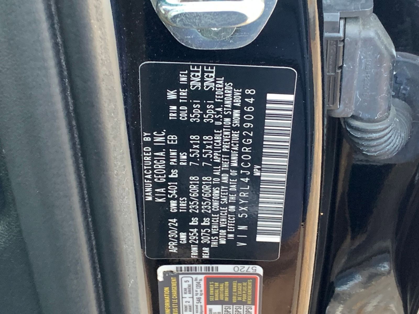 Thumbnail: 2024 Kia Sorento - 10