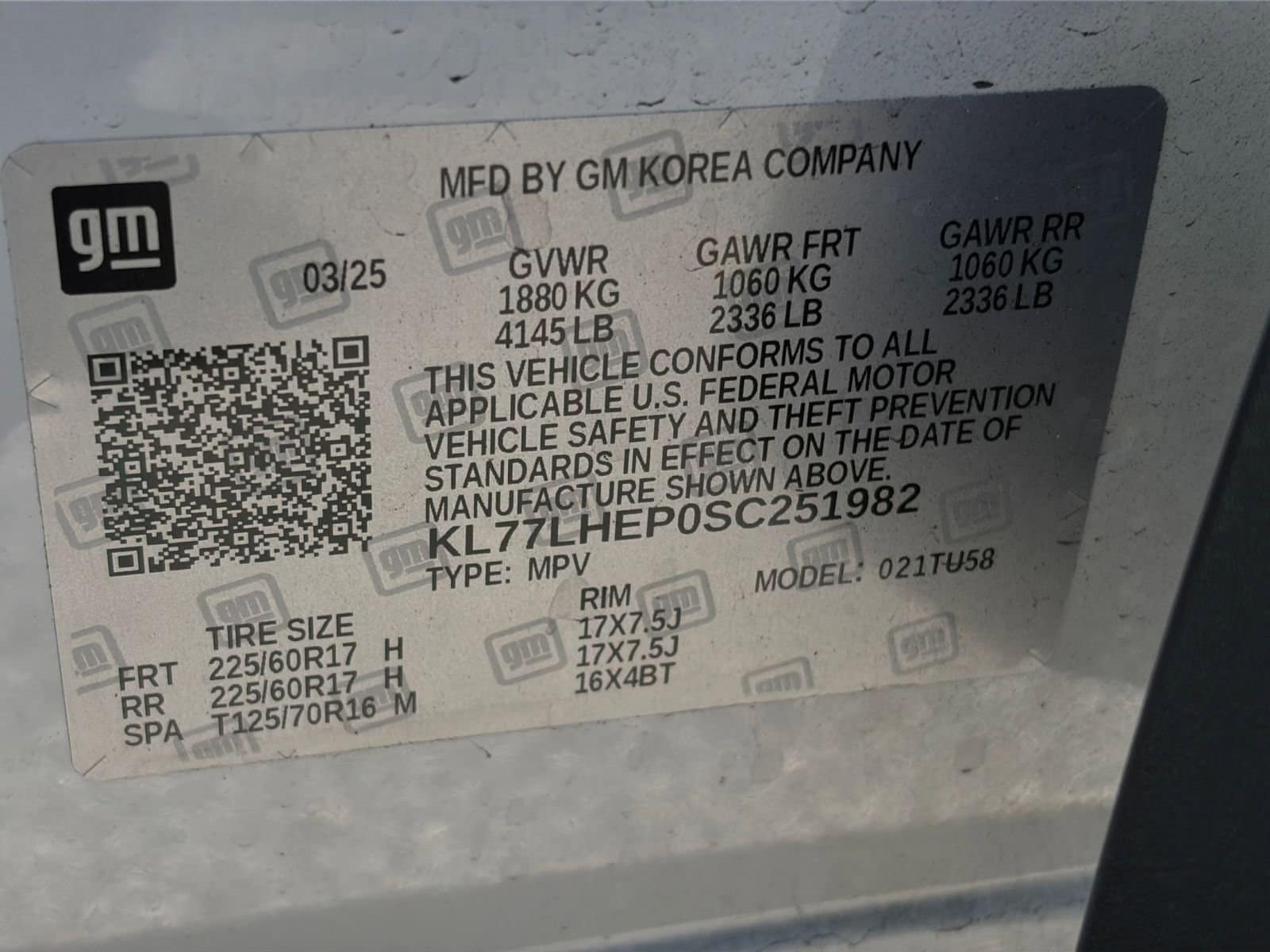 Thumbnail: 2025 Chevrolet Trax - 22