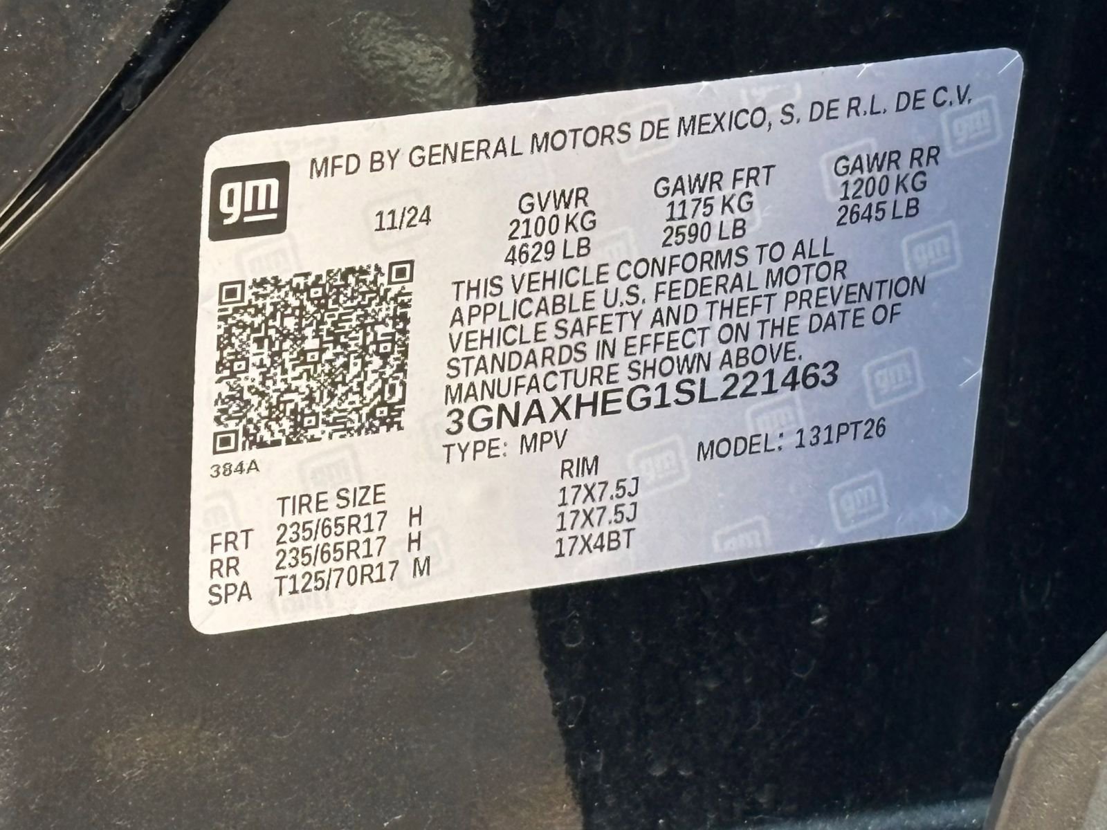 Thumbnail: 2025 Chevrolet Equinox - 10