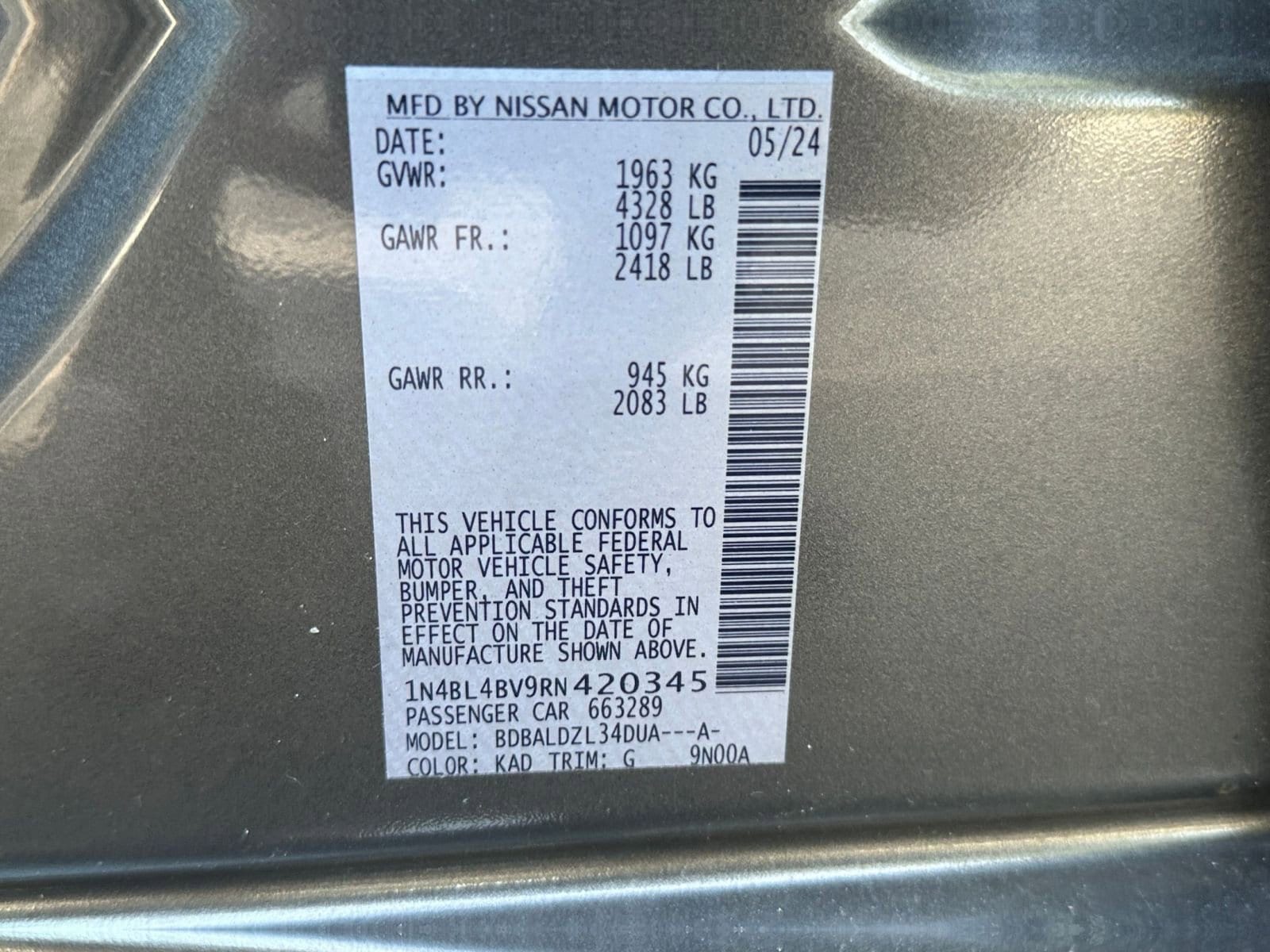 Thumbnail: 2024 Nissan Altima - 22