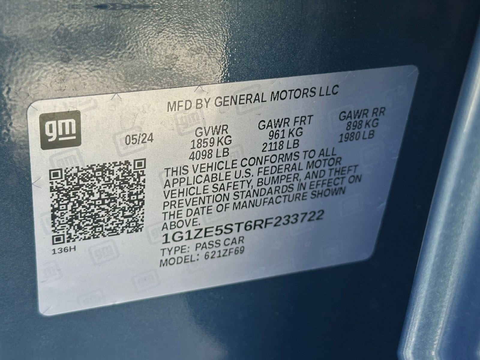 Thumbnail: 2024 Chevrolet Malibu - 22