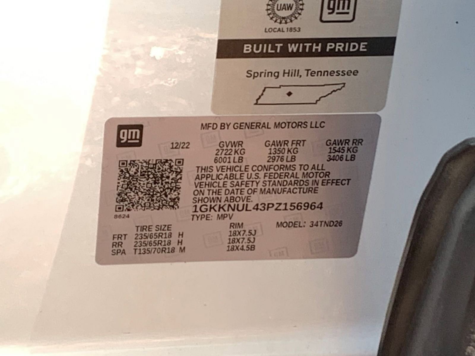 Thumbnail: 2023 GMC Acadia - 10