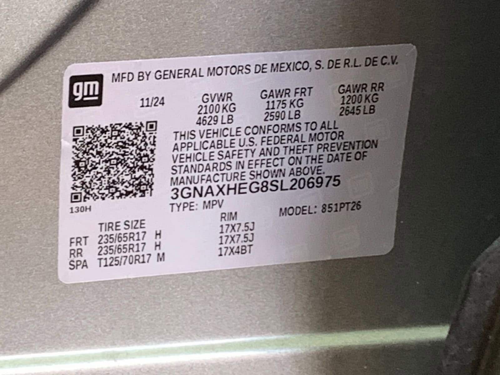 Thumbnail: 2025 Chevrolet Equinox - 8