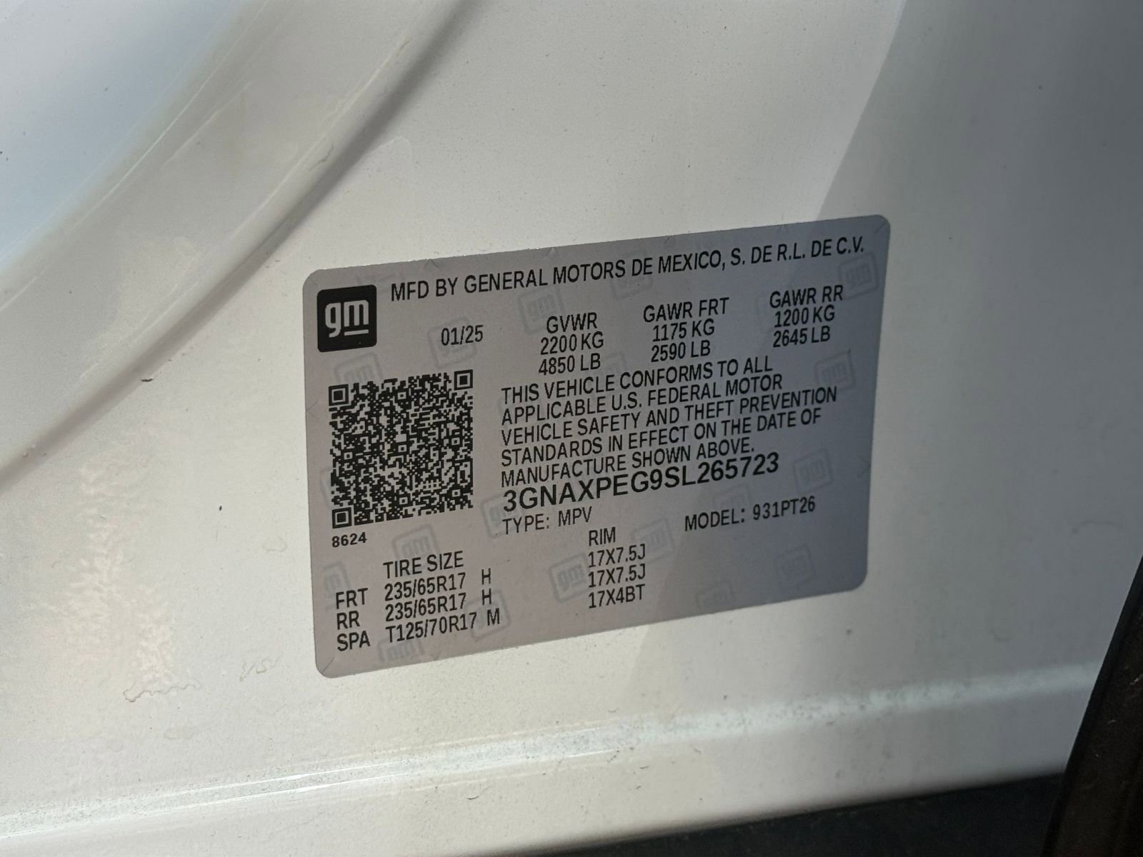 Thumbnail: 2025 Chevrolet Equinox - 24