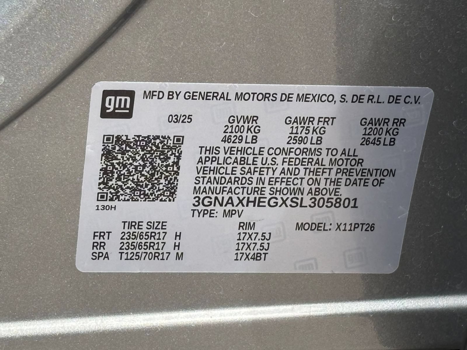 Thumbnail: 2025 Chevrolet Equinox - 12