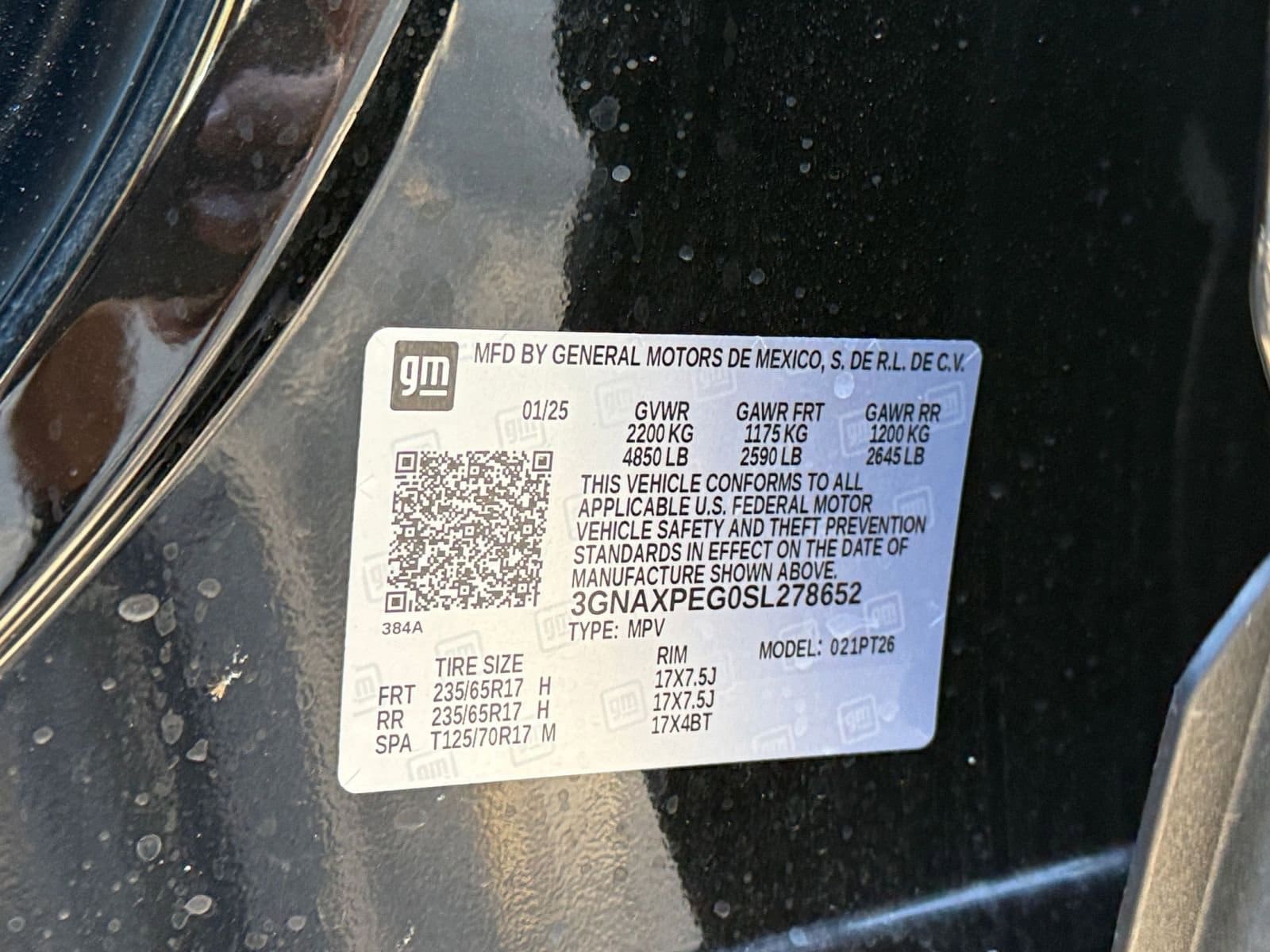 Thumbnail: 2025 Chevrolet Equinox - 22