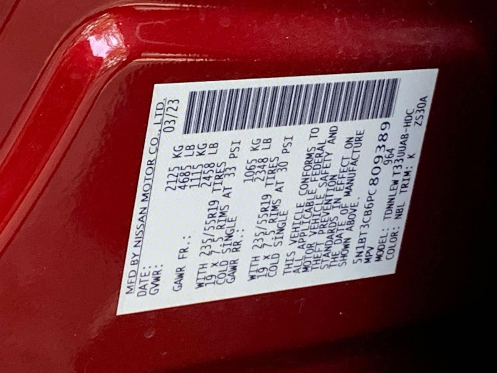 Thumbnail: 2023 Nissan Rogue - 10