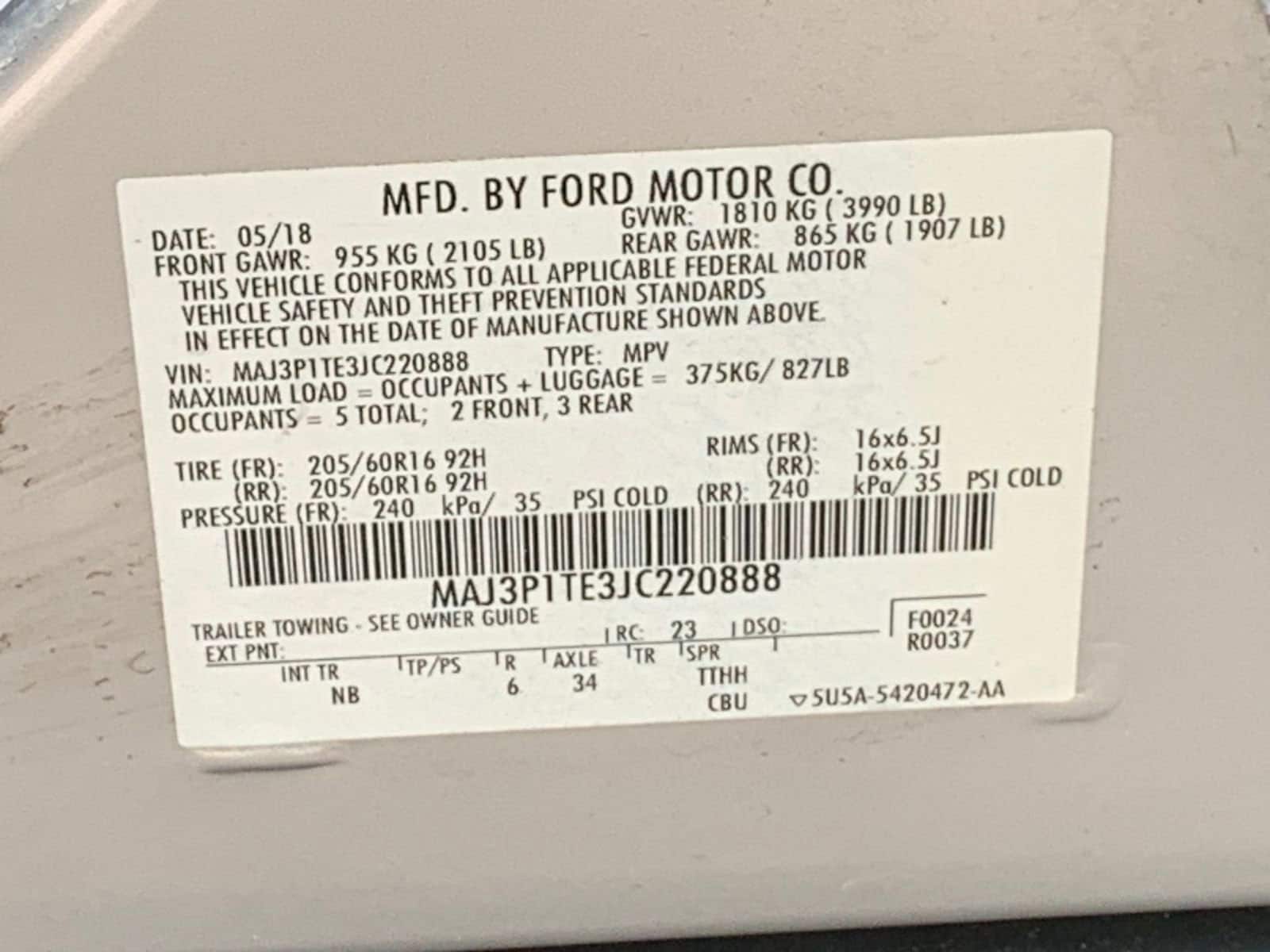 Thumbnail: 2018 Ford EcoSport - 10