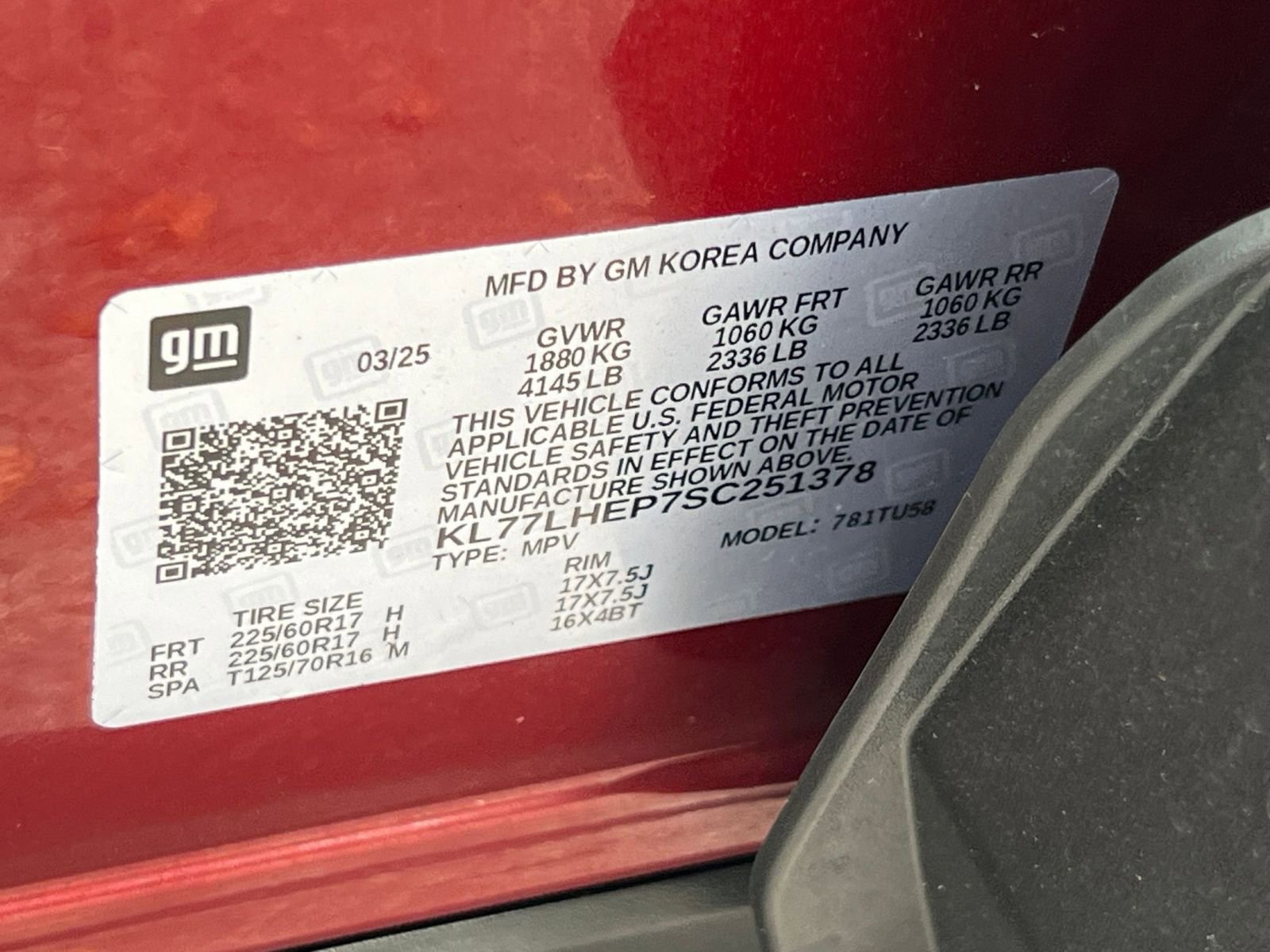 Thumbnail: 2025 Chevrolet Trax - 22