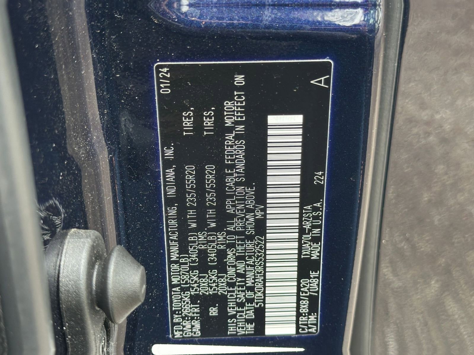 2024 Toyota Highlander XSE 22