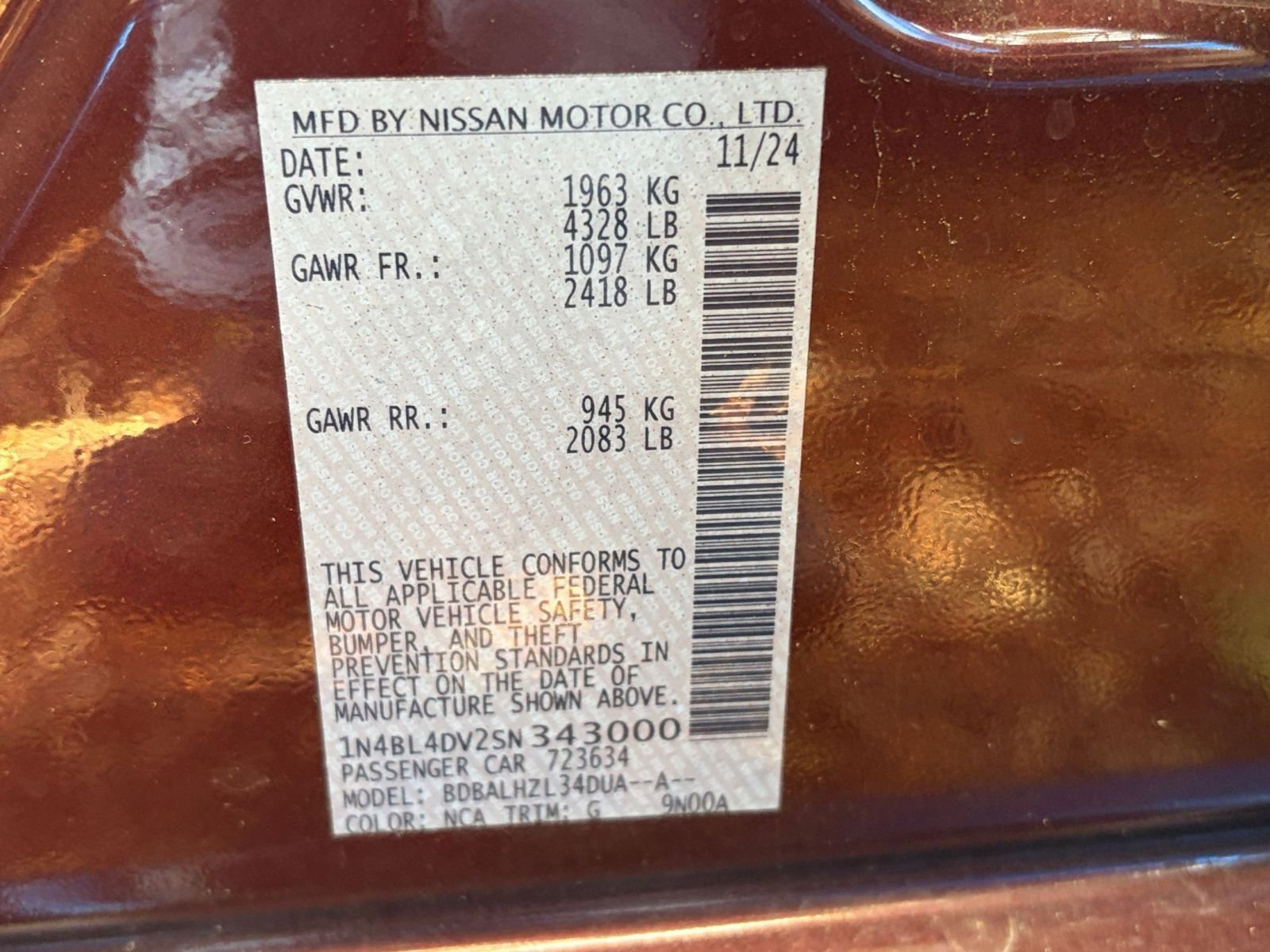 Thumbnail: 2025 Nissan Altima - 27