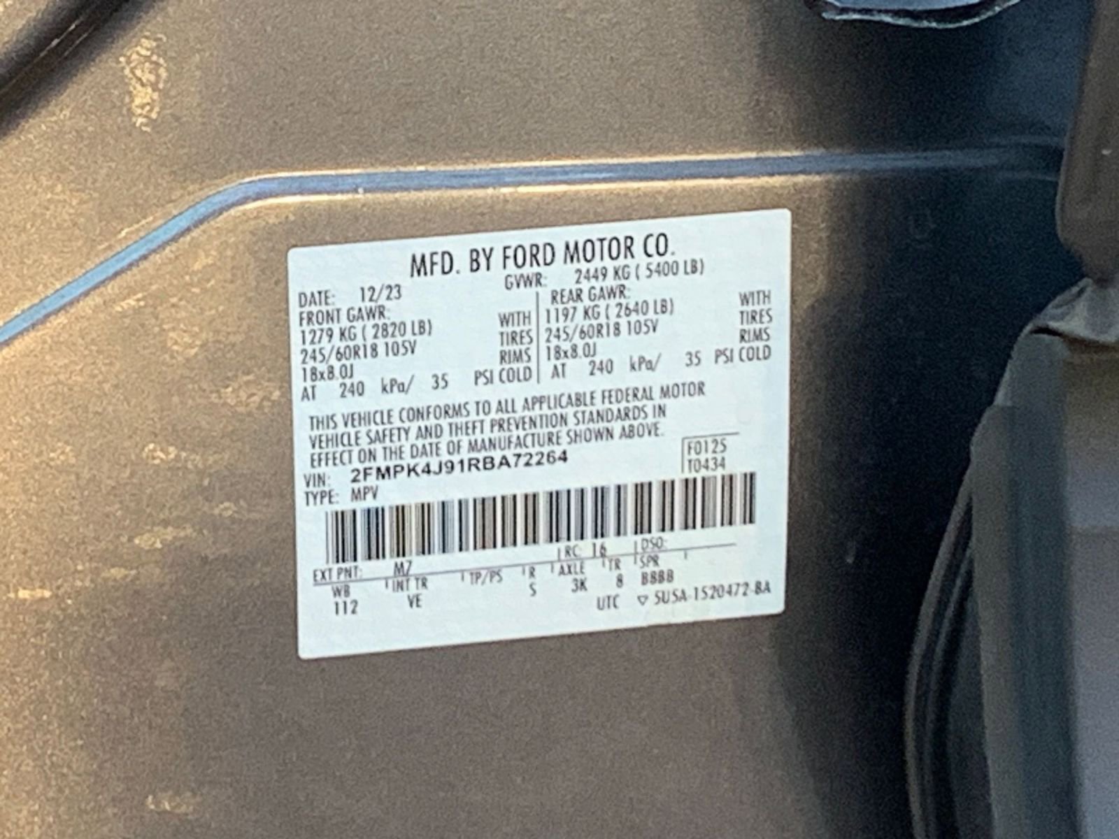 Thumbnail: 2024 Ford Edge - 10