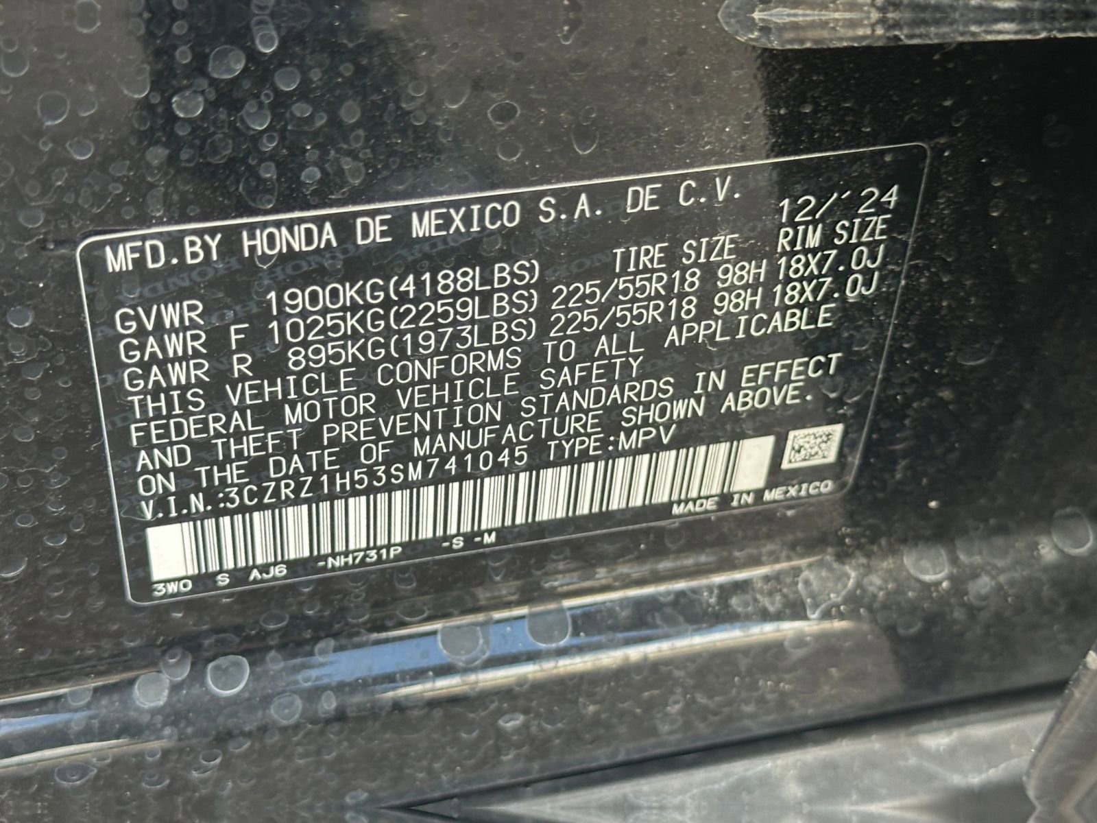 Thumbnail: 2025 Honda HR-V - 22