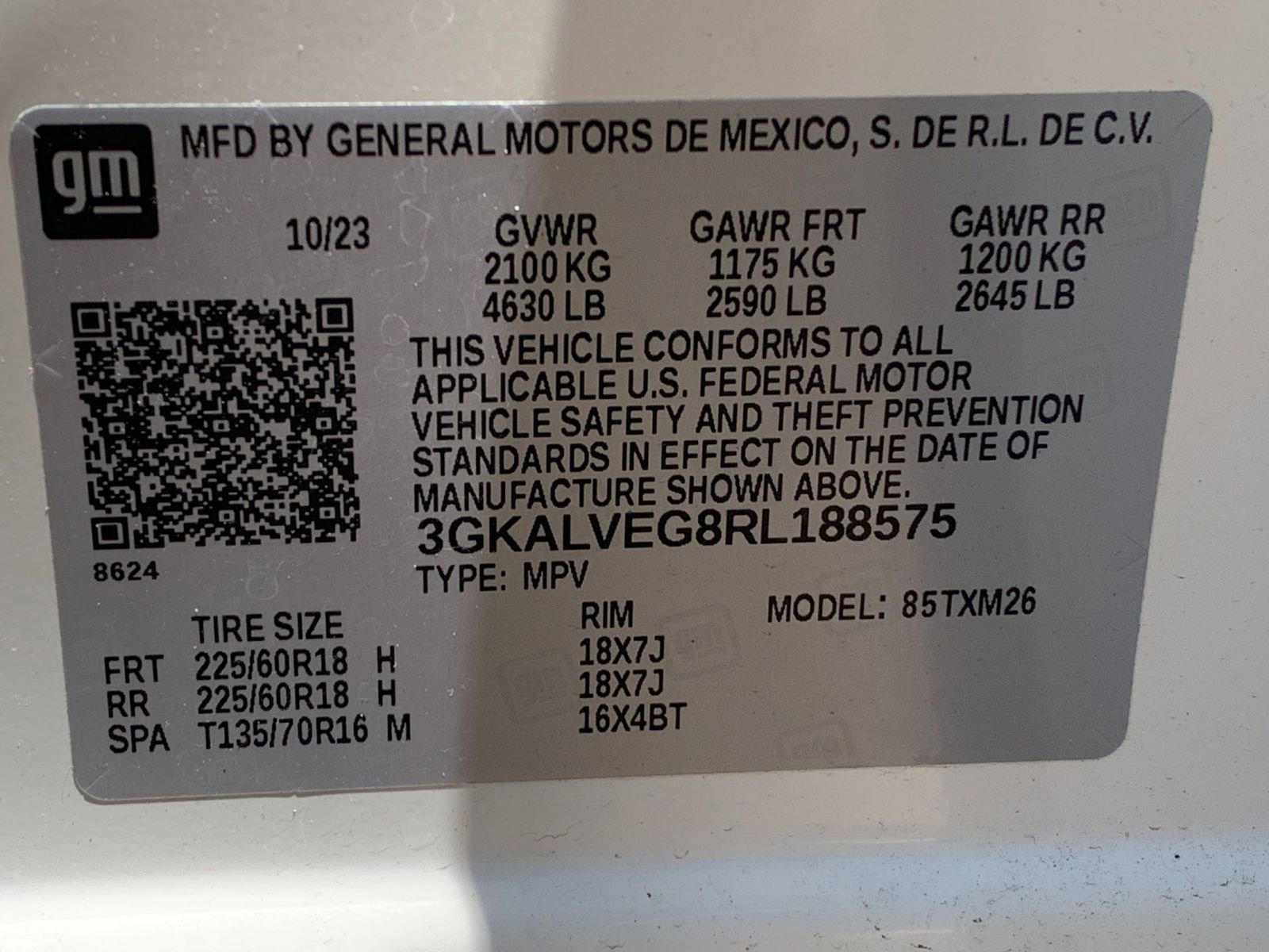 Thumbnail: 2024 GMC Terrain - 22