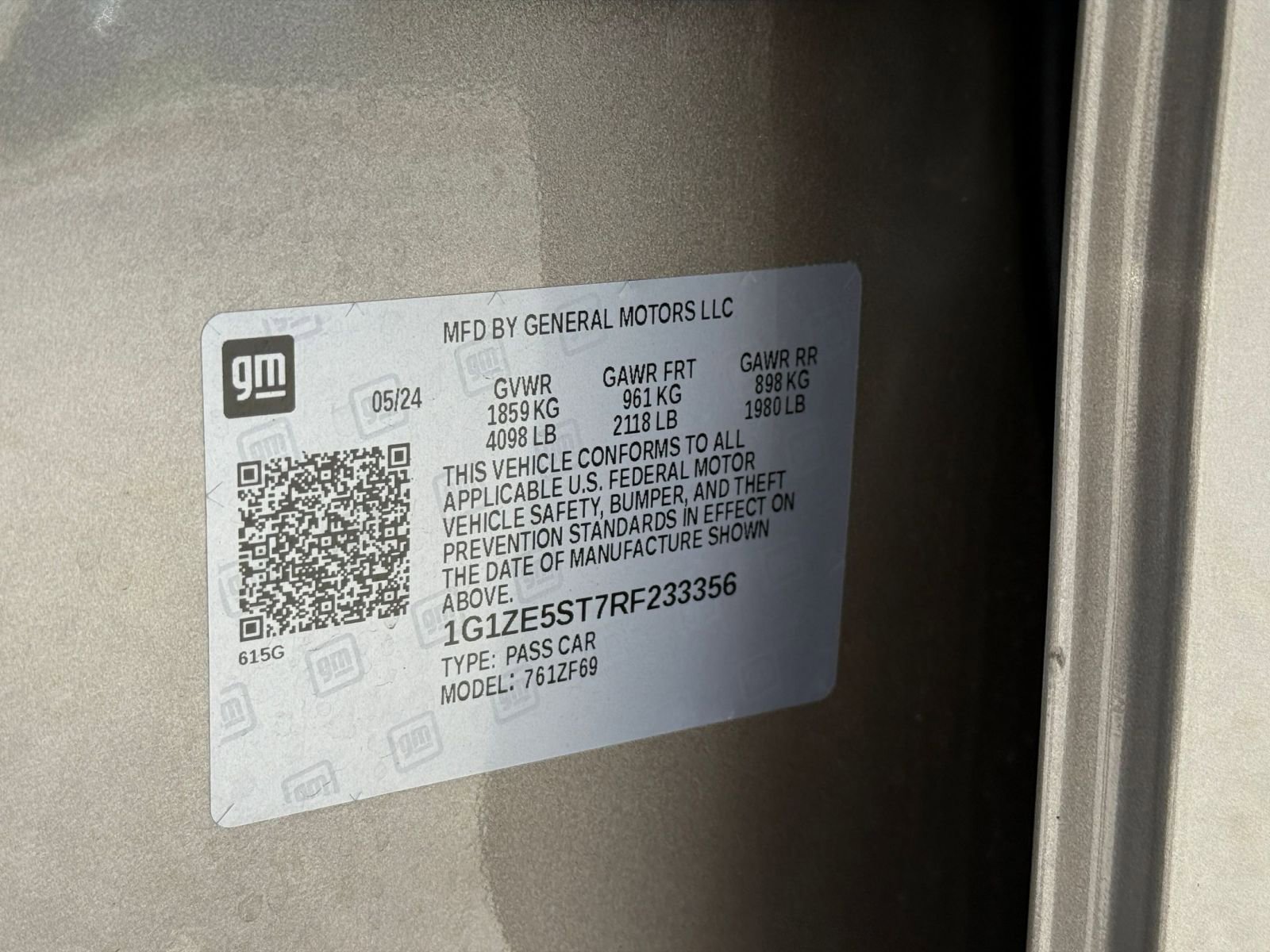 Thumbnail: 2024 Chevrolet Malibu - 22