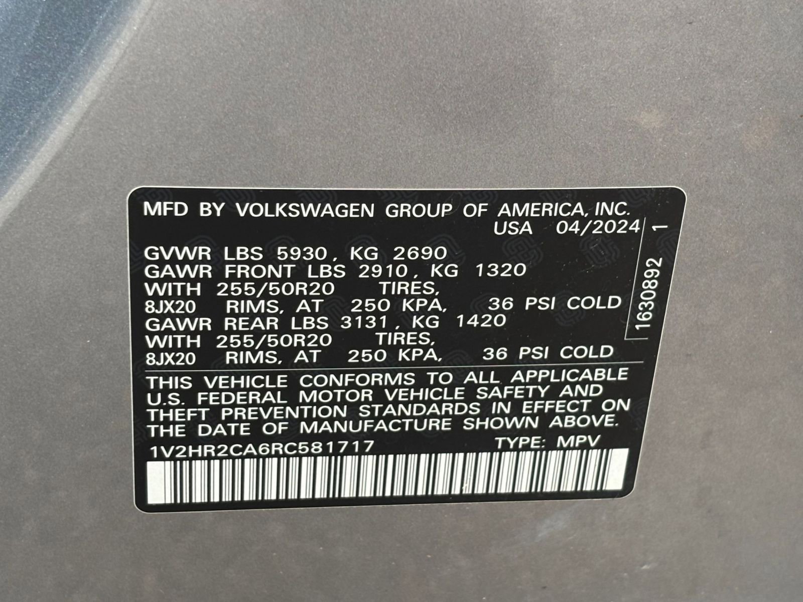 Thumbnail: 2024 Volkswagen Atlas - 10