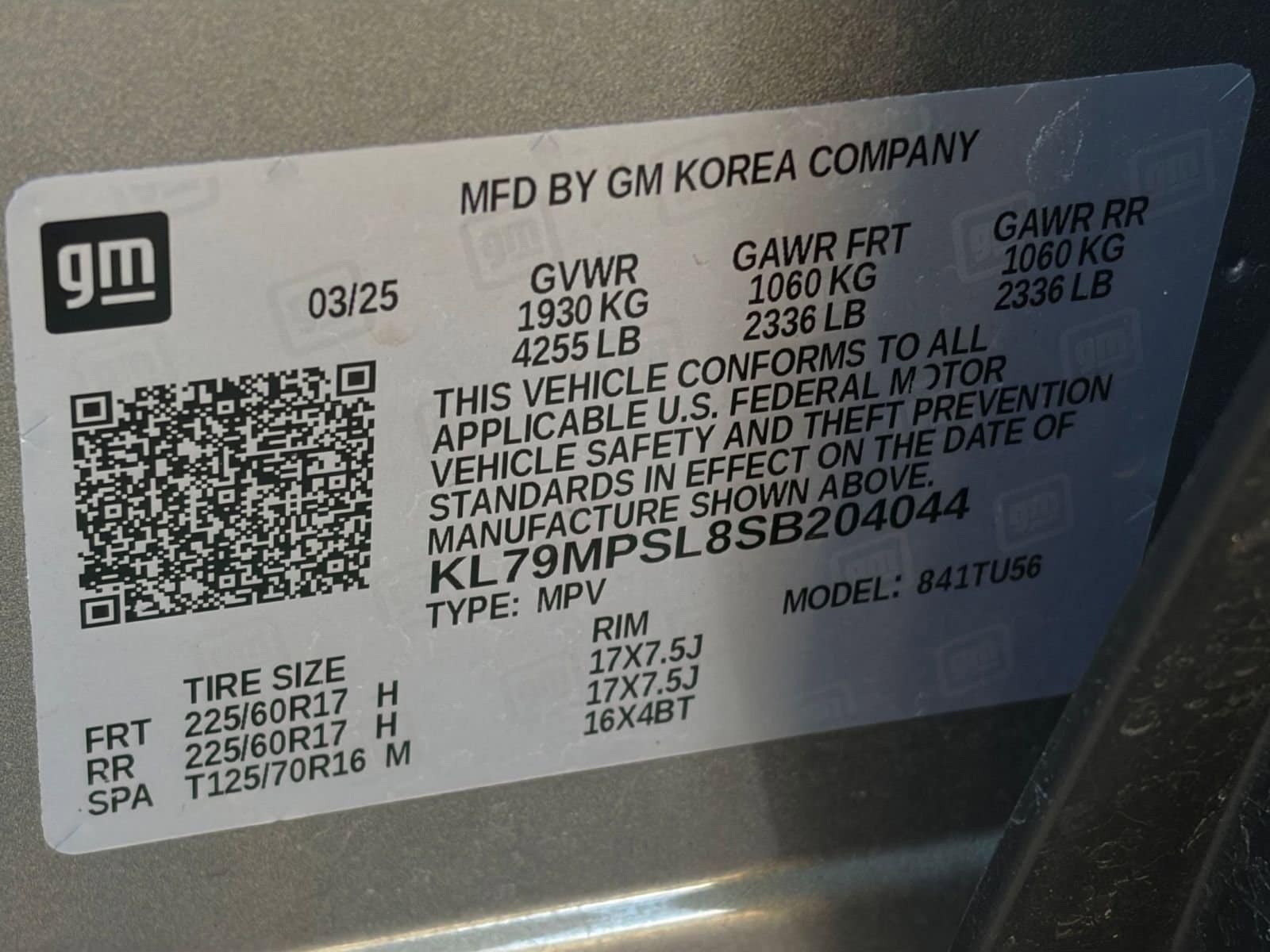 Thumbnail: 2025 Chevrolet TrailBlazer - 22