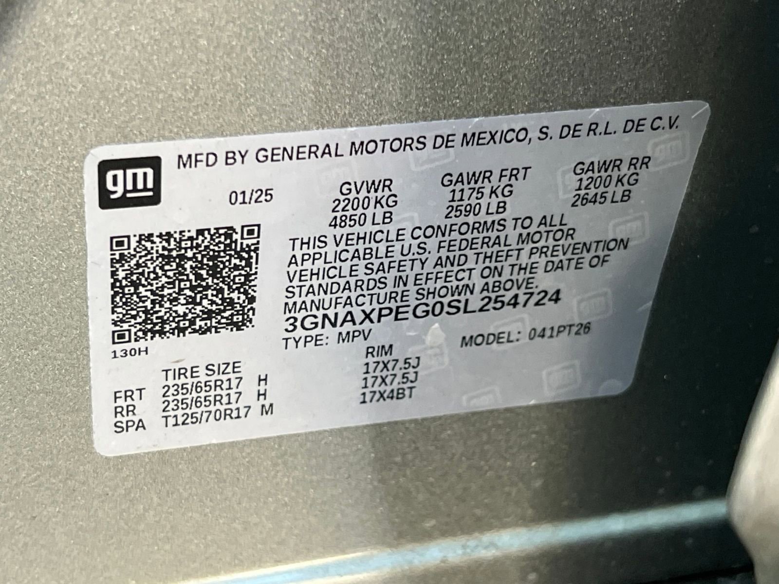 Thumbnail: 2025 Chevrolet Equinox - 25